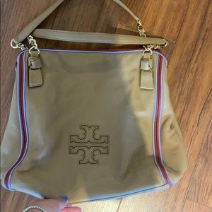 Tory Burch beige tote